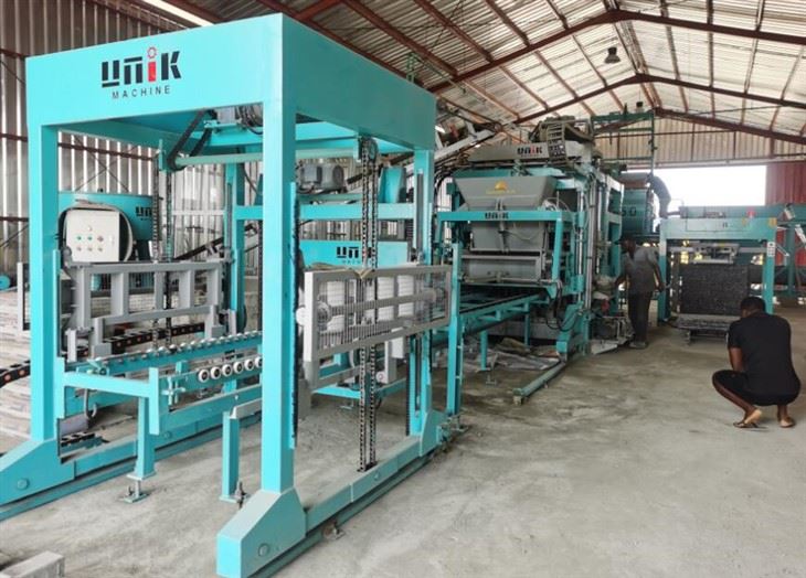 China Baking Free Block Making Machine factory